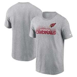 NFL ARIZONA CARDINALS NIKE LOCAL ESSENTIAL T-SHIRT - HEATHER GRAY
